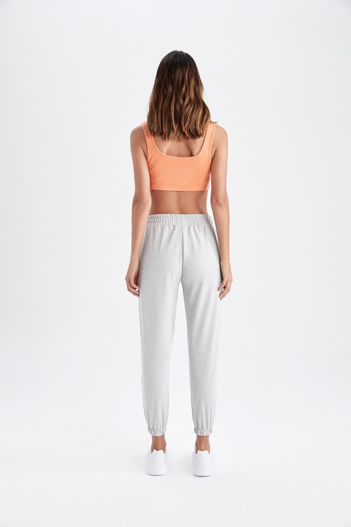 Jogger Fit Esnek Belli Geri Dönüşümlü Eşofman Altı