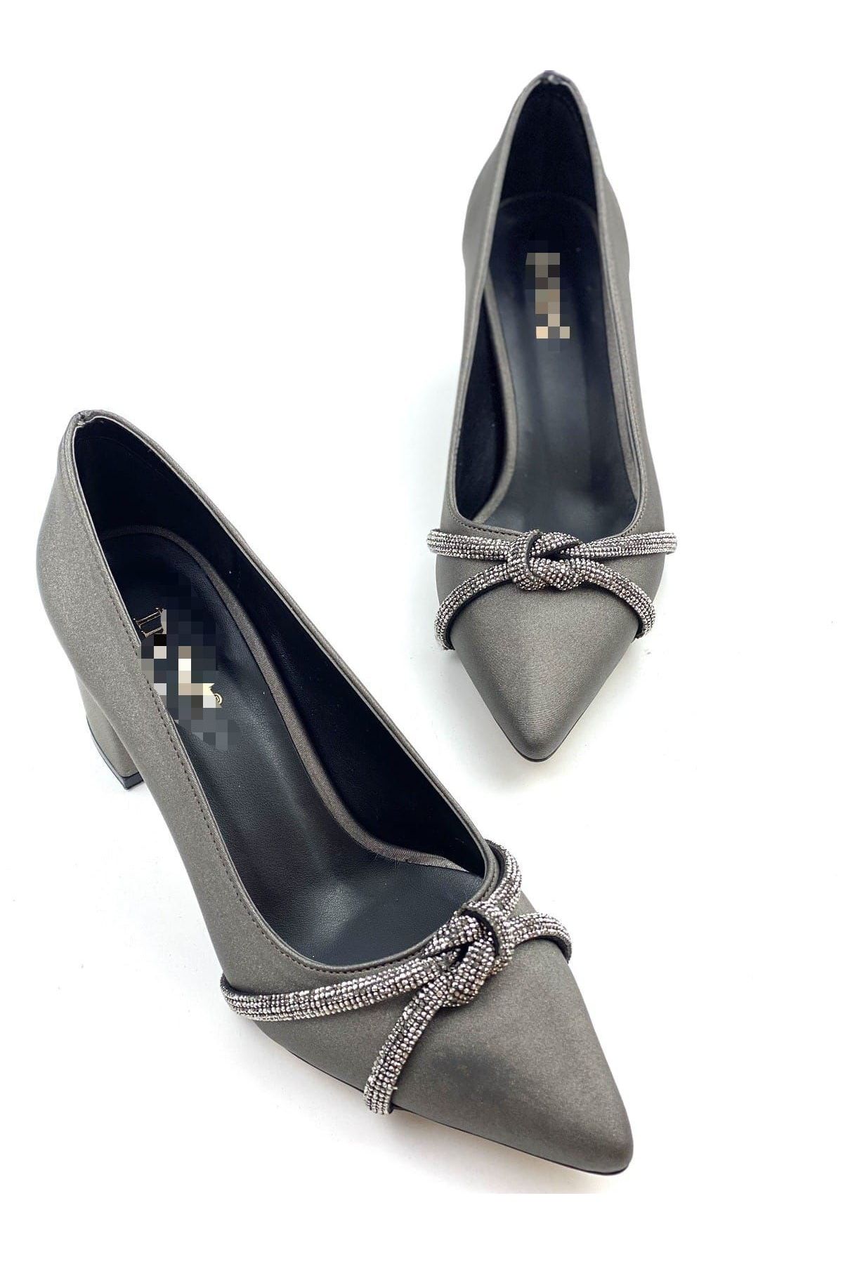 Empati Evening Shoes Gold colored Block Trendyol