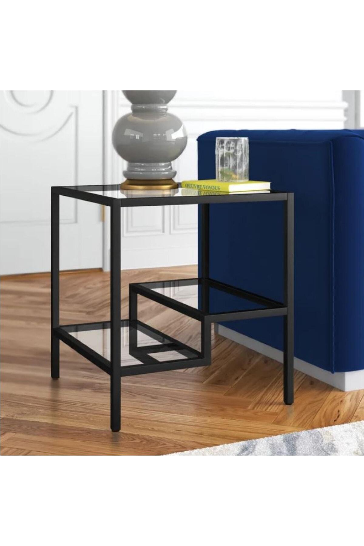 tino furniture Franco Siyah Metal Yan Sehpa Fiyatı, Yorumları Trendyol