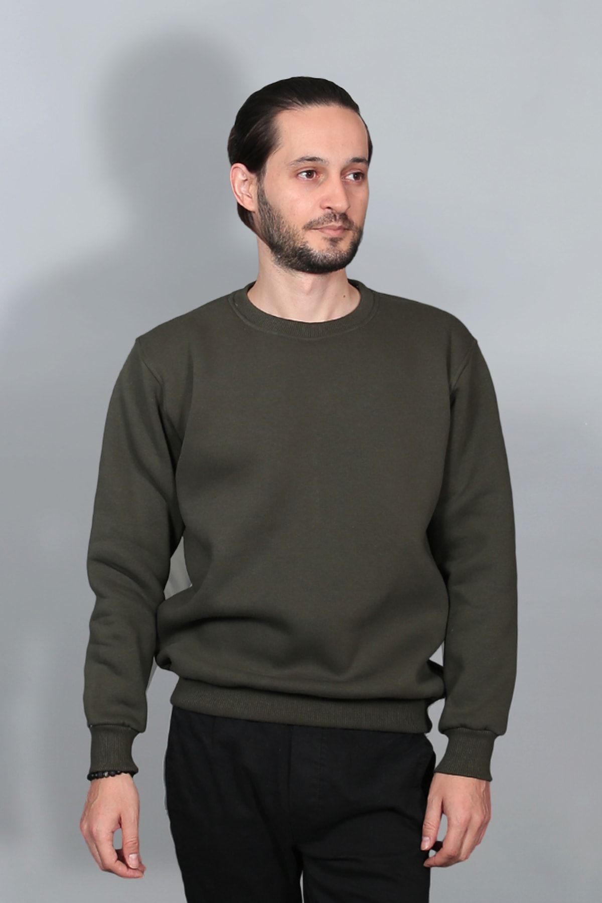 Green deals sweatshirt mens