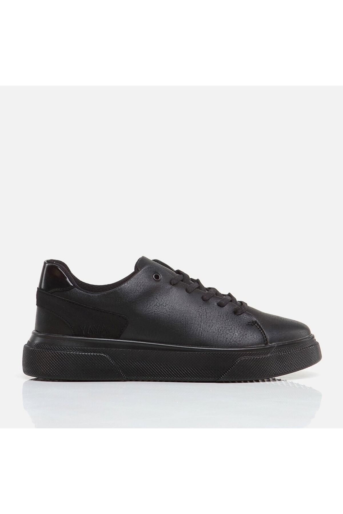 Yaya by Hoti Sneakers Black Flat Trendyol