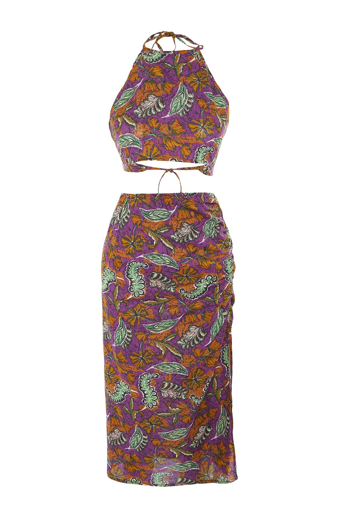 Trendyol Collection Zweiteiler Mehrfarbig Figurbetont FN8584