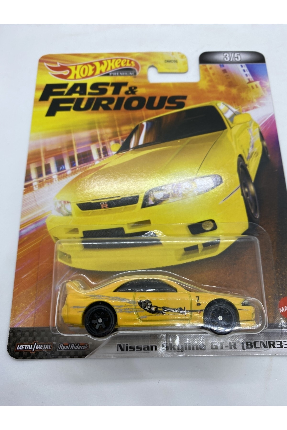 ミニカー Hotwheels FAST&FURIOUS HOT WHEELS Premium Nissan Skyline Gt-r (bcnr33) *fast And Furious