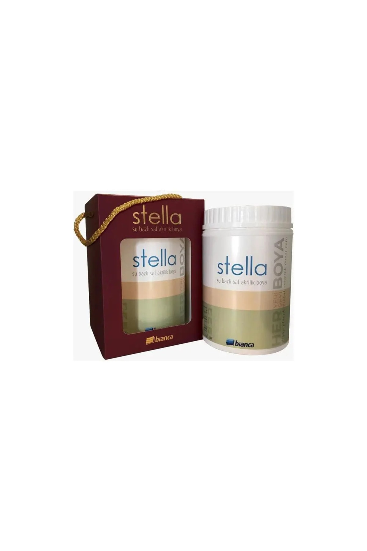 Stella Water Based Pure Acrylic Paint All Colors 1Lt Paint Everywhere