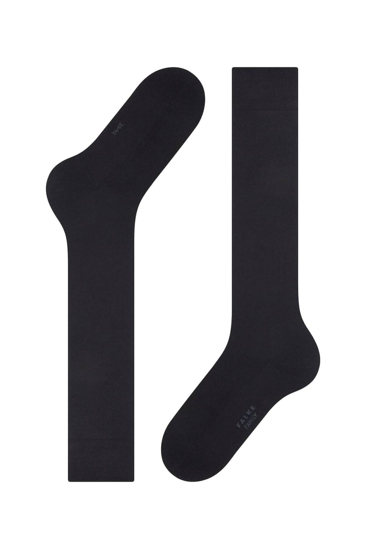 FALKE-Herren Socken - Family, Kniestrümpfe, einfarbig 5