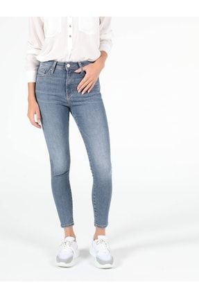 760 Dıana Yüksek Bel Dar Paça Super Slim Fit Jean Kadın Jean Pantolon CL1050253