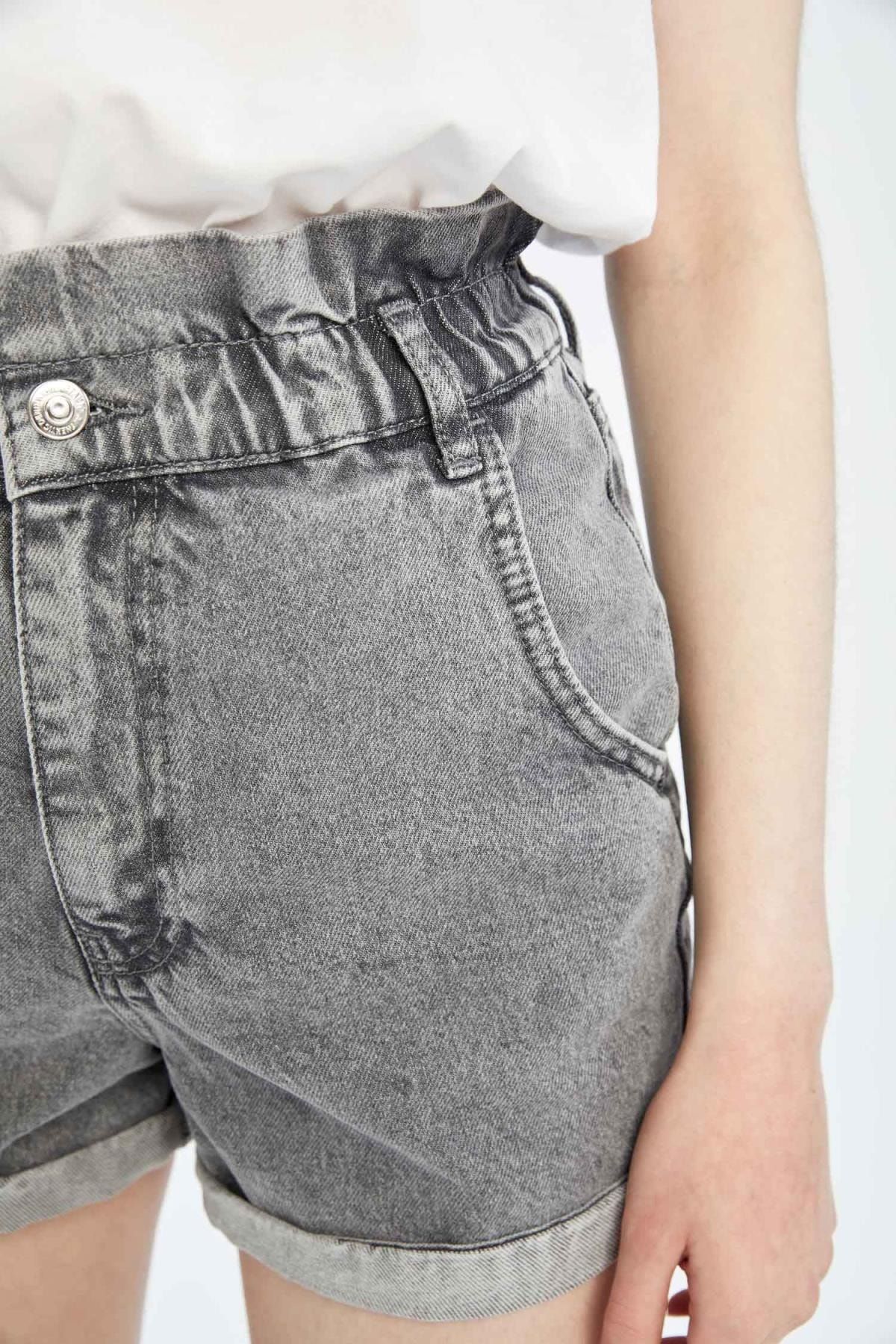 DeFacto Jeans Grau Straight FN5821