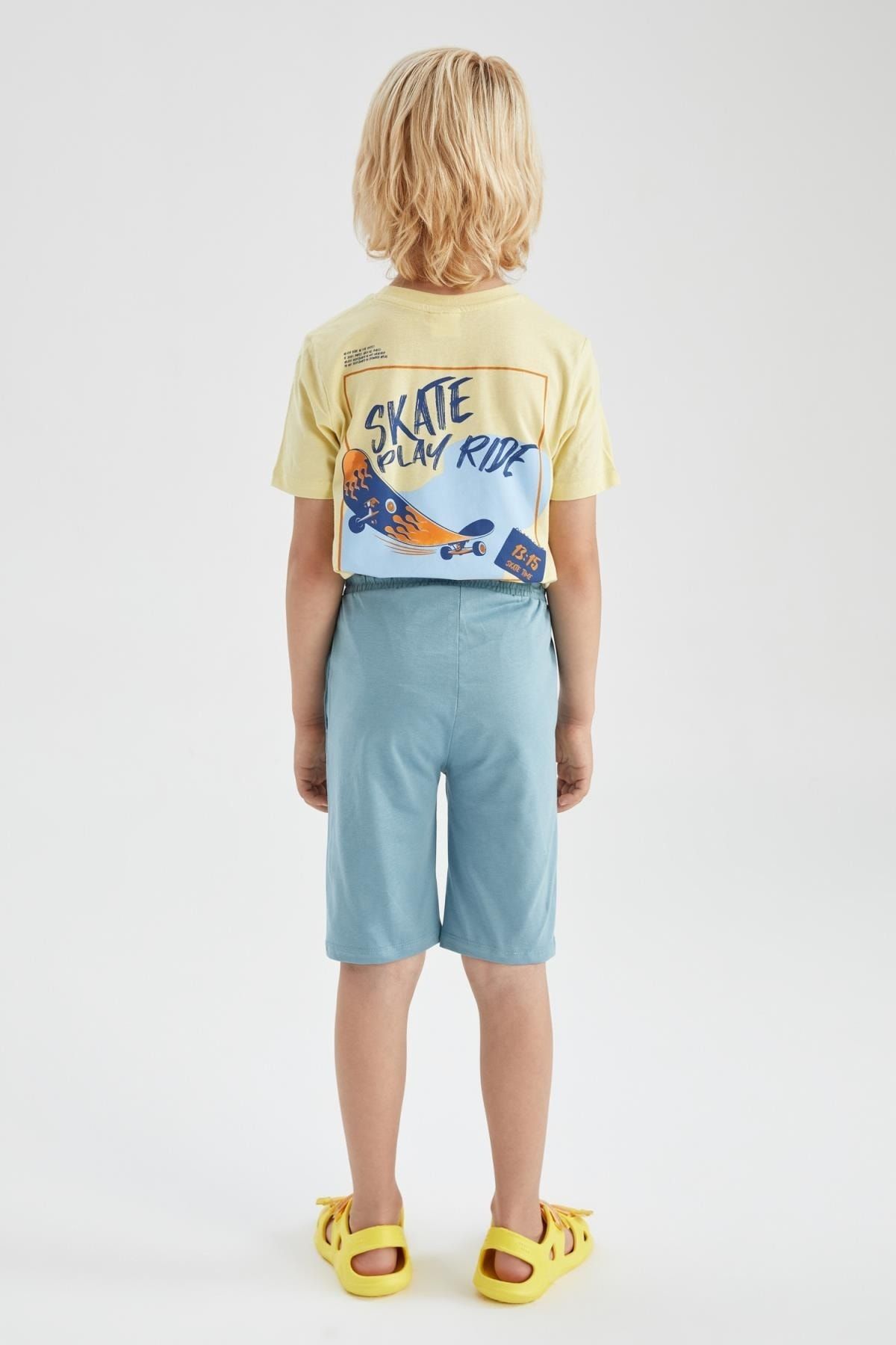 DeFacto Shorts Blau Mittlerer Bund