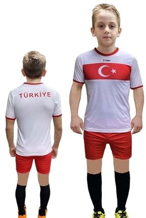 Türkiye Çocuk Forma Takımı Forma Şort Çorap Liggo432