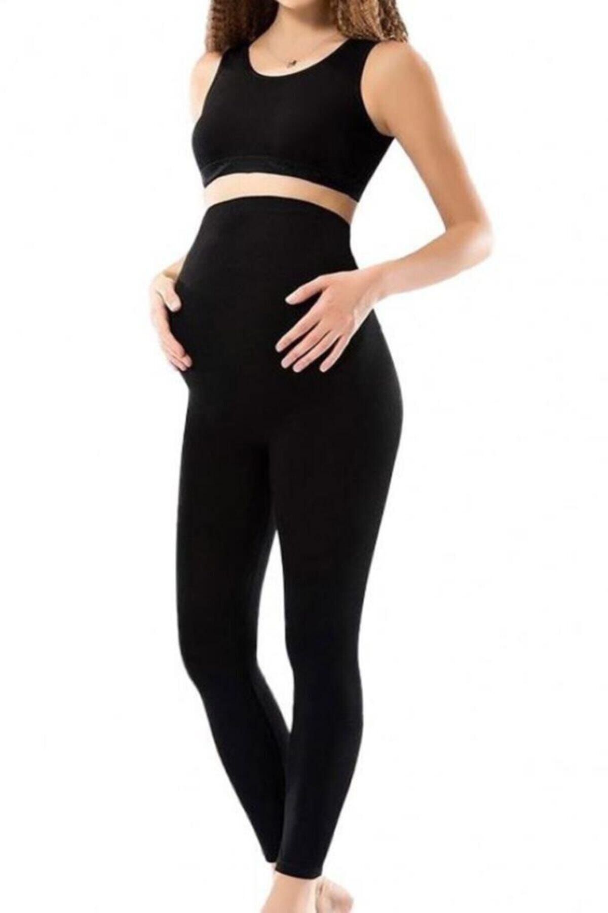 Anıt Kuzey Underwear Women's Black Lycra Long Maternity Maternity Tights  3273 - Trendyol