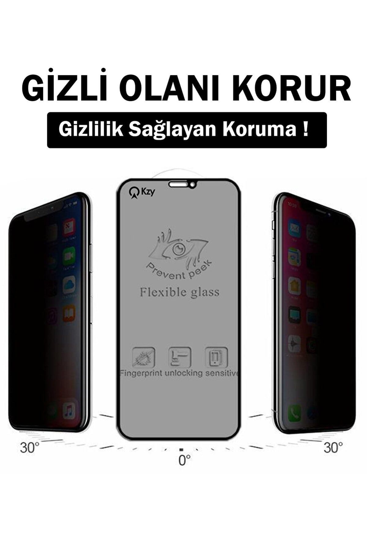 Apple Iphone 13 Tam Kaplayan Parlak Seramik Nano Esnek Hayalet Ekran Koruyucu 4