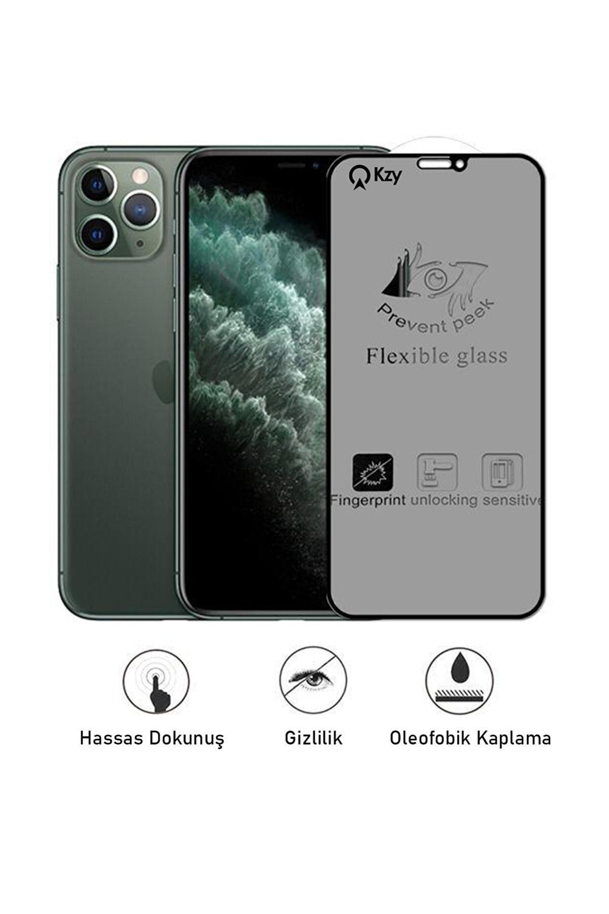 Apple Iphone 13 Tam Kaplayan Parlak Seramik Nano Esnek Hayalet Ekran Koruyucu 5