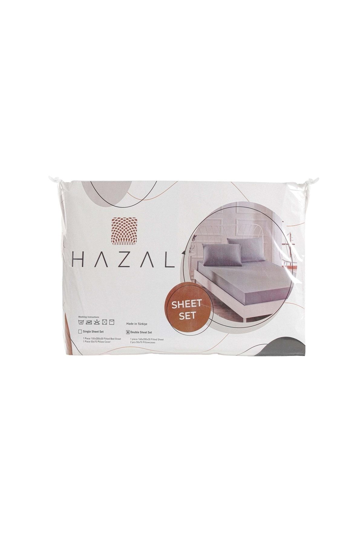 Hazal-Double Elastic Sheet Set 4