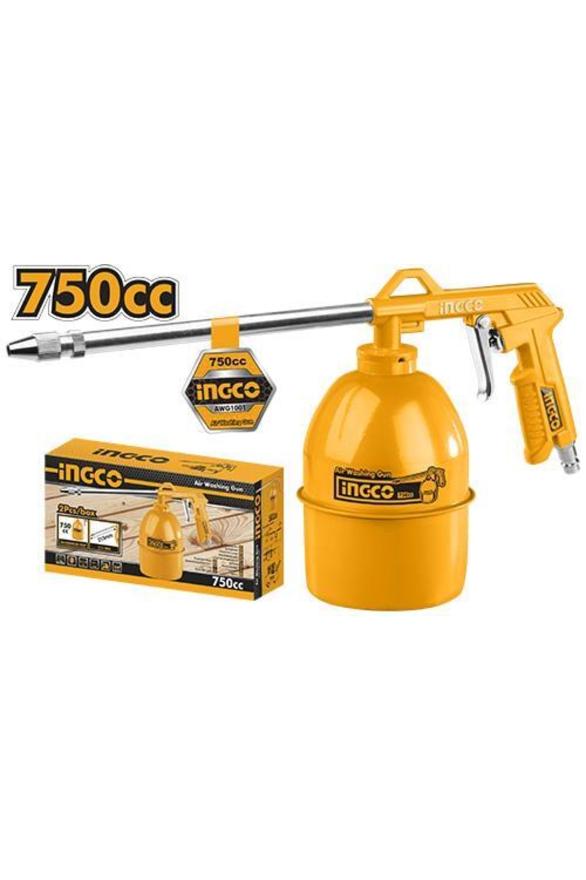 Ingco Havalı Yıkama Tabancası 0.75 Lt Awg1001