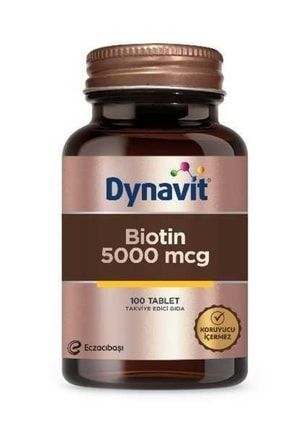 Biotin 5000 Mcg 100 Tablet 13690