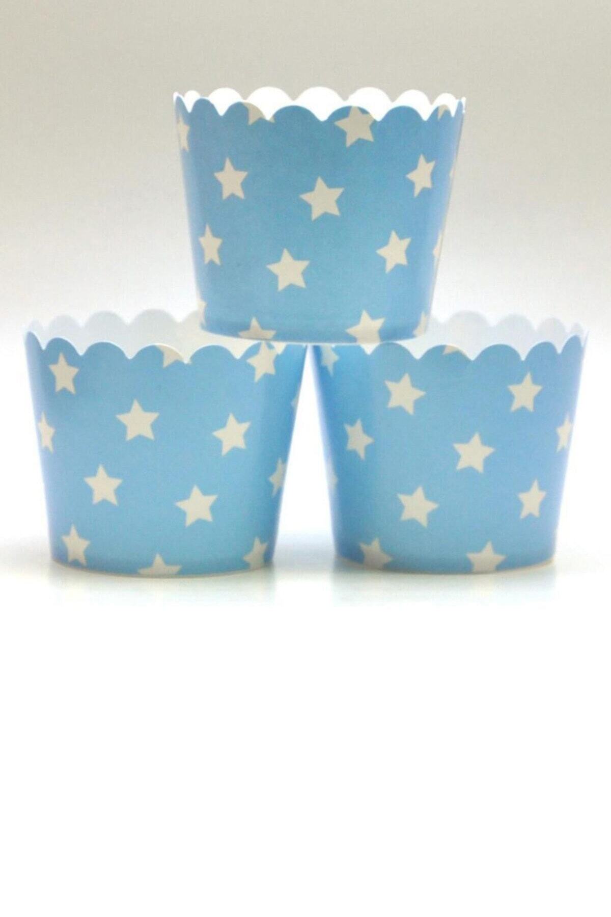 Pink , Blue Cupcake and Muffin Baking Bowl