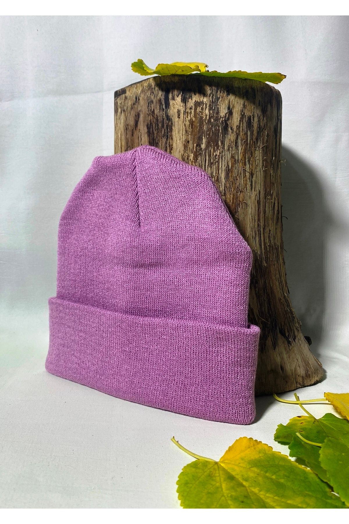 Pembe Düz Bere