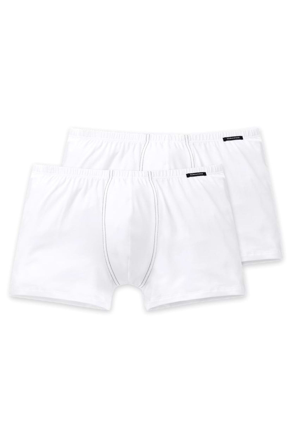Herren 2er - Shorts Boxer, Hose, Pack Trendyol Baumwollstretch Schiesser Essentials, -