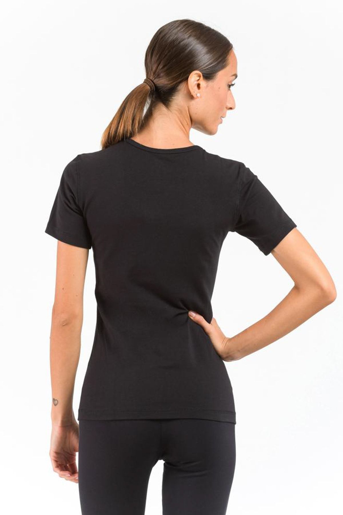Champion women's v clearance neck t shirt