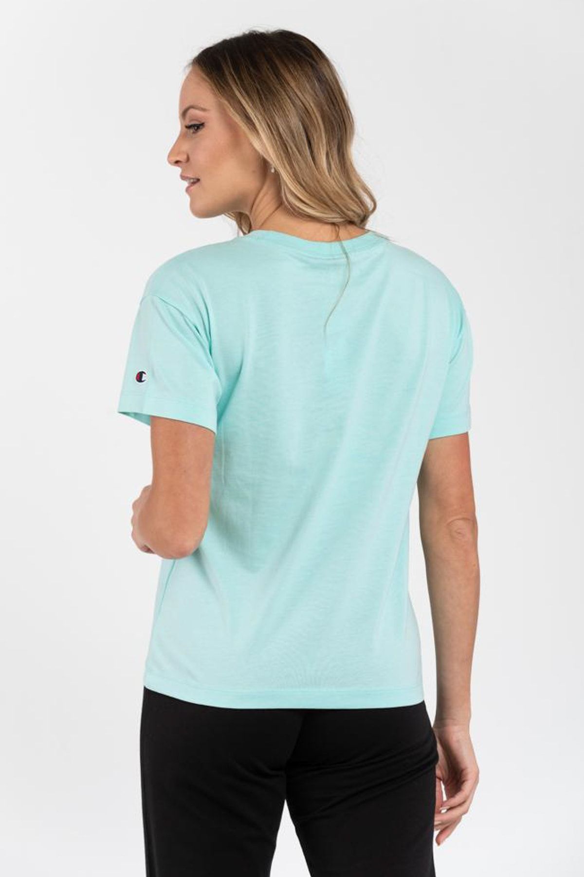 Champion 2025 teal shirt