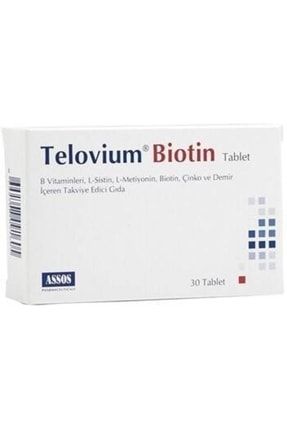 Telovium Biotin 30 Tablet 8699708091605