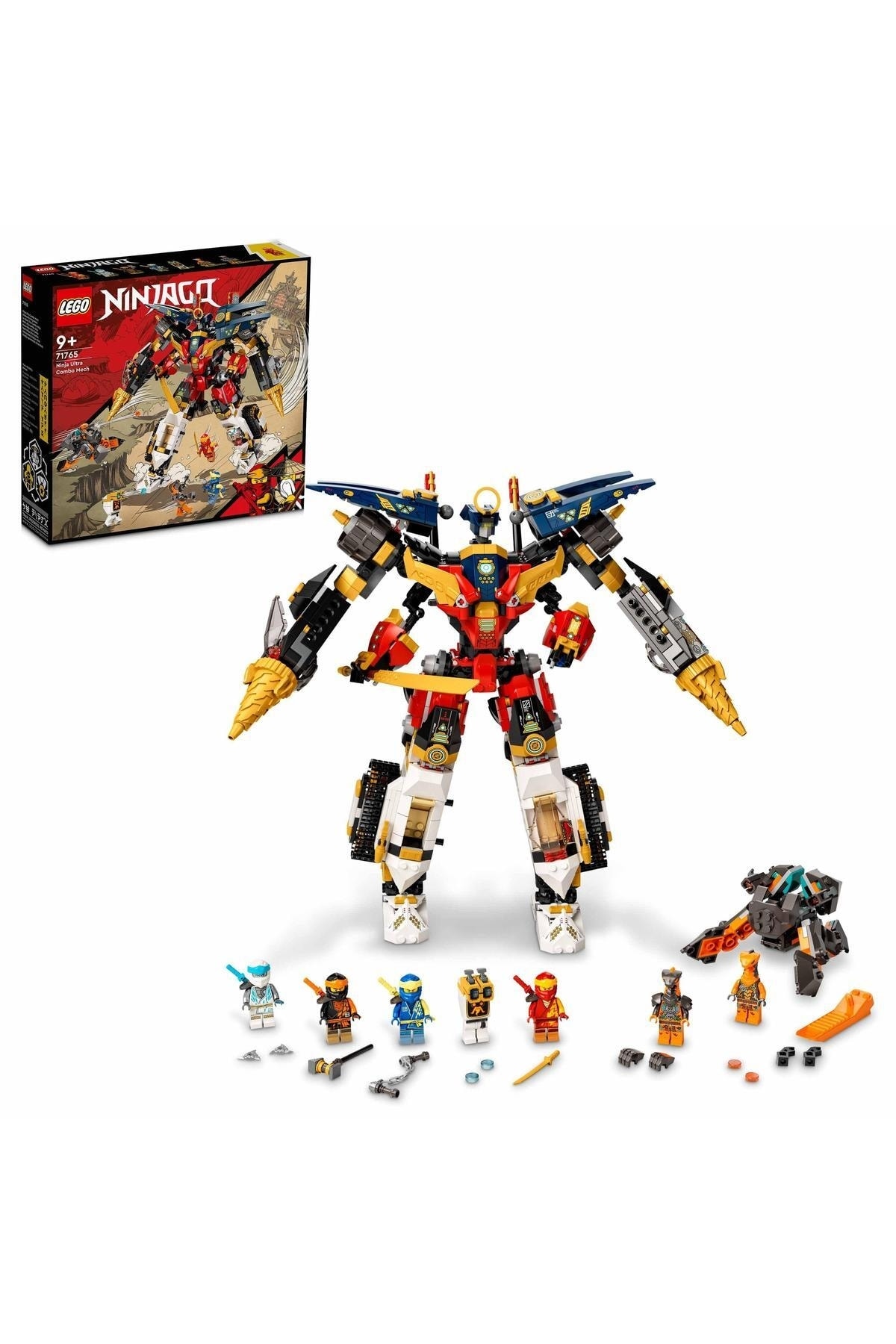 LEGO ® NINJAGO® Ninja Ultra Kombo Robot 71765 Yapım Seti (1104 Parça)