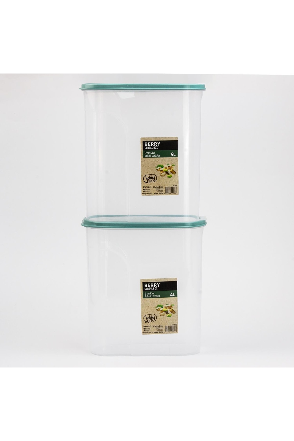 5 No Berry Supply Containers (4 Lt.) 2pcs