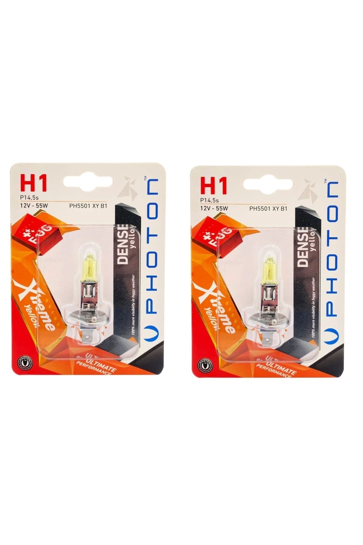 Photon H1 Xtreme Yellow Limon Sarısı Far Ampülü Takımı (2 Adet)