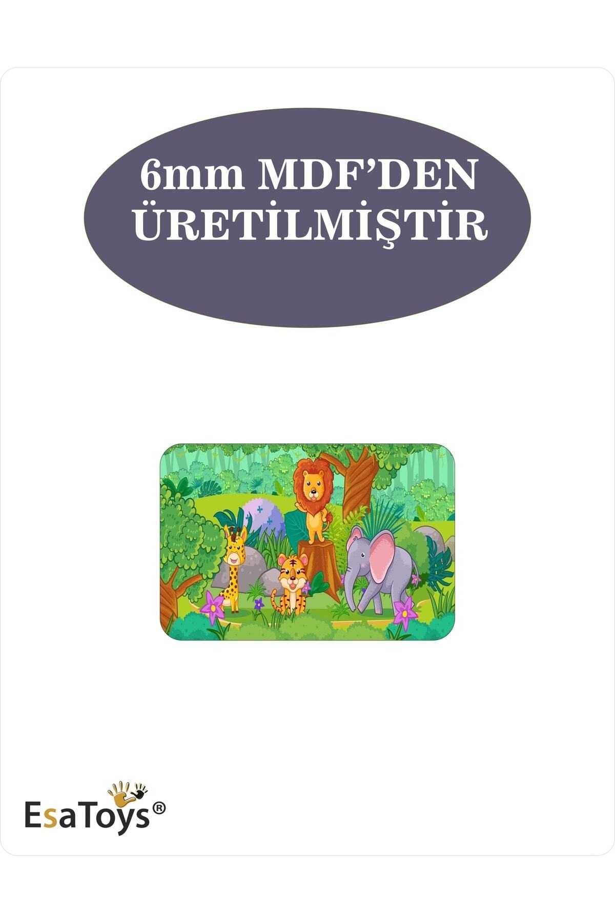 esatoys Ahşap Çocuk Puzzle 6 Parça fotoğrafı 2 (önizleme)