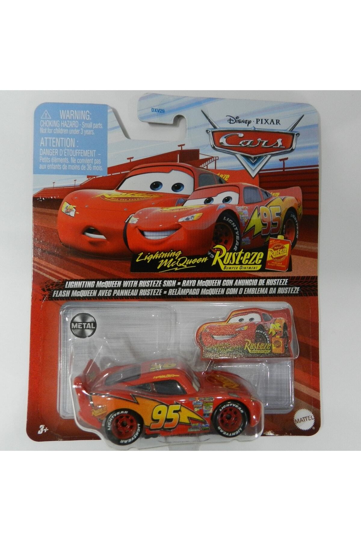 Cars Disney Tekli Film Karakteri Mcqueen With Rusteze Dvx29-gcc81