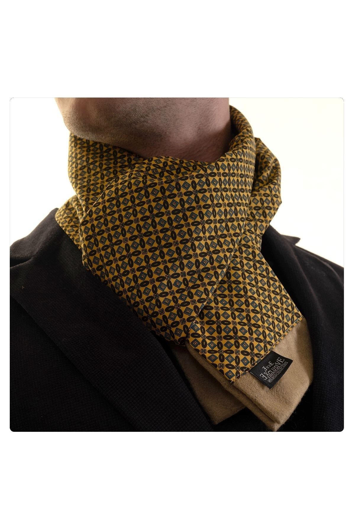Mustard gold scarf best sale
