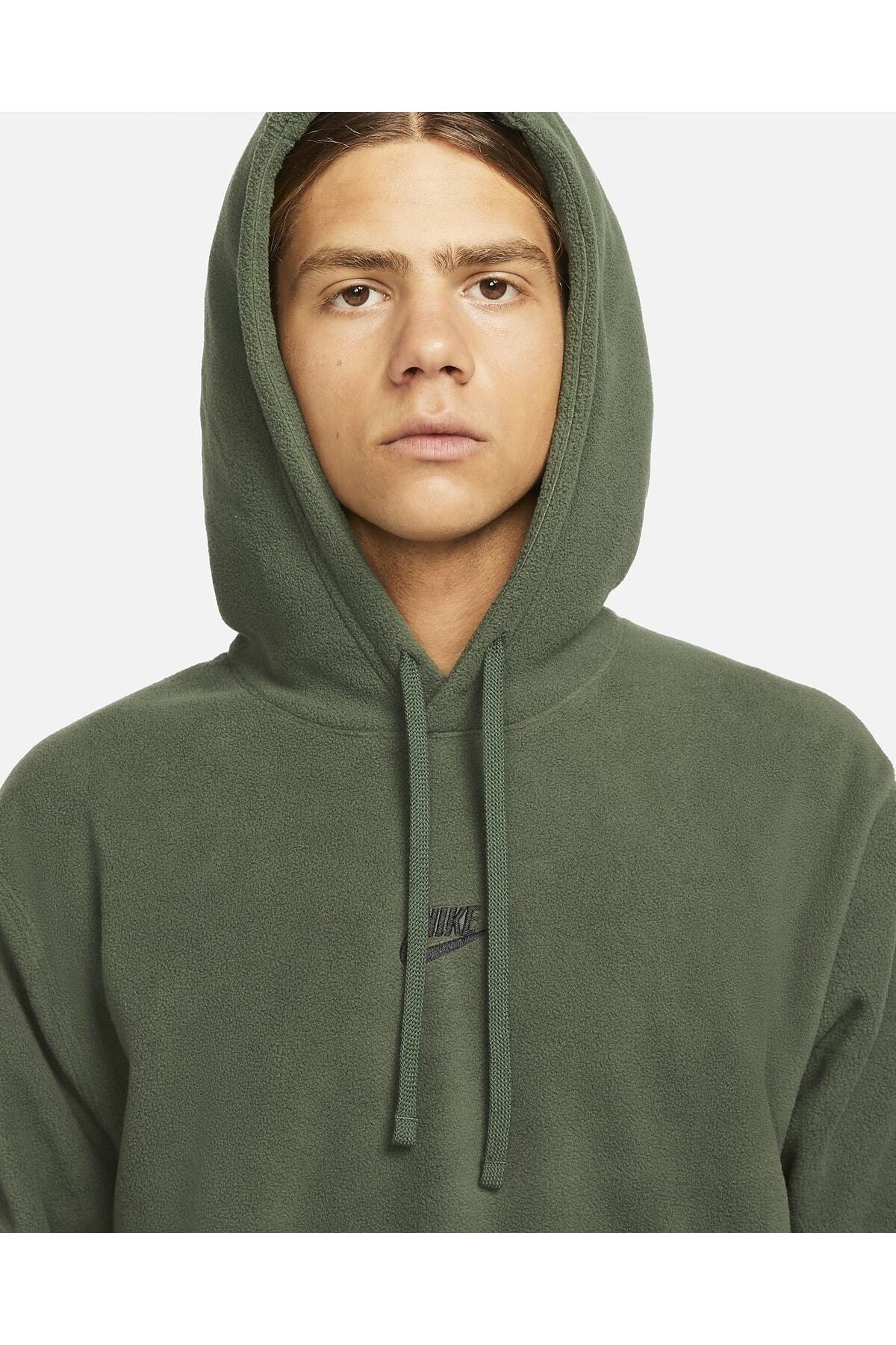 سویشرت اسپرت نایکی مردانه پشمی سبز اسپرت       اسپرت | Nike DO2611-335 - تصویر 3