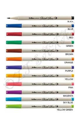 Supreme Brush Pen 12 Renk Set özt-brushsetler