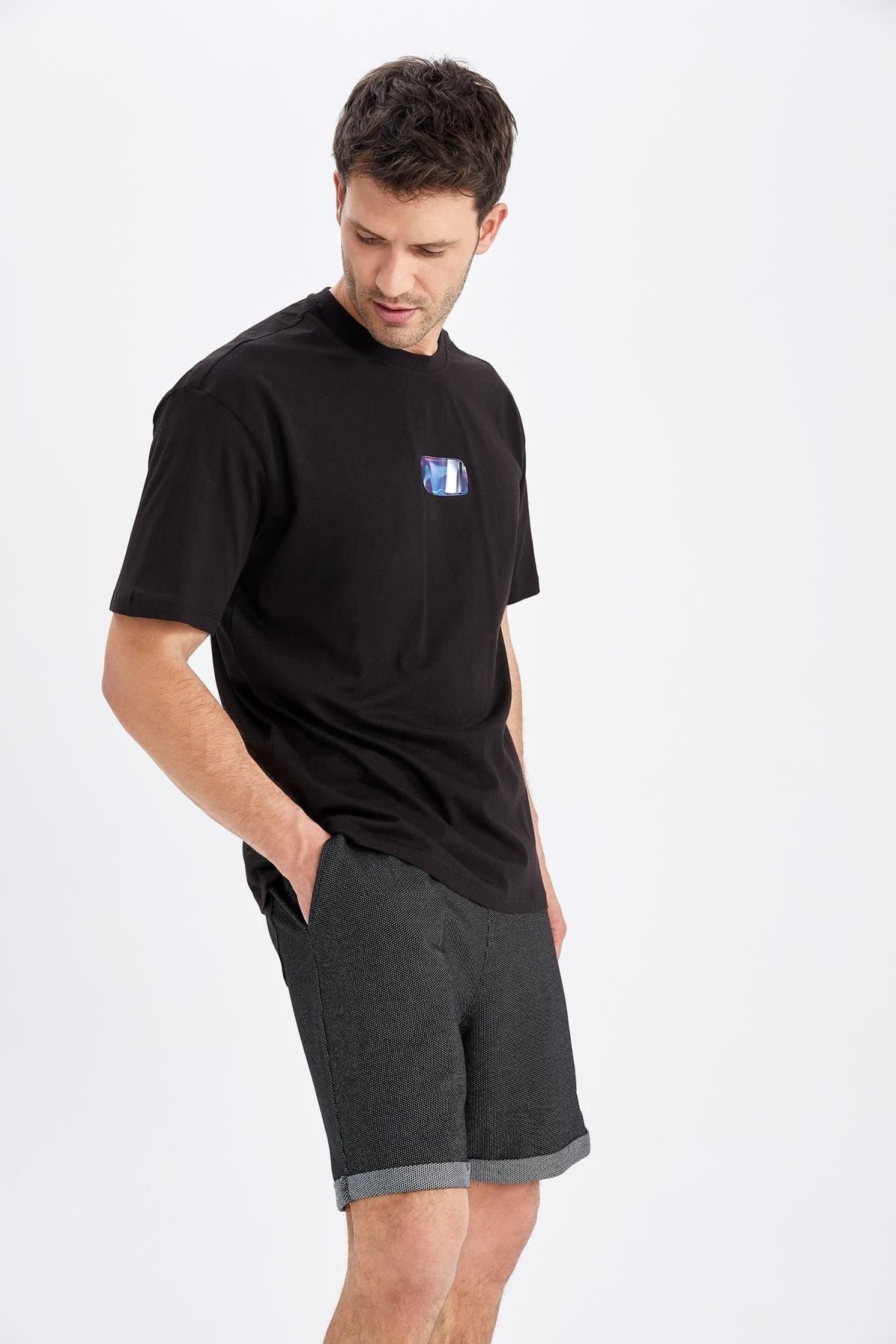Slim Fit Şort