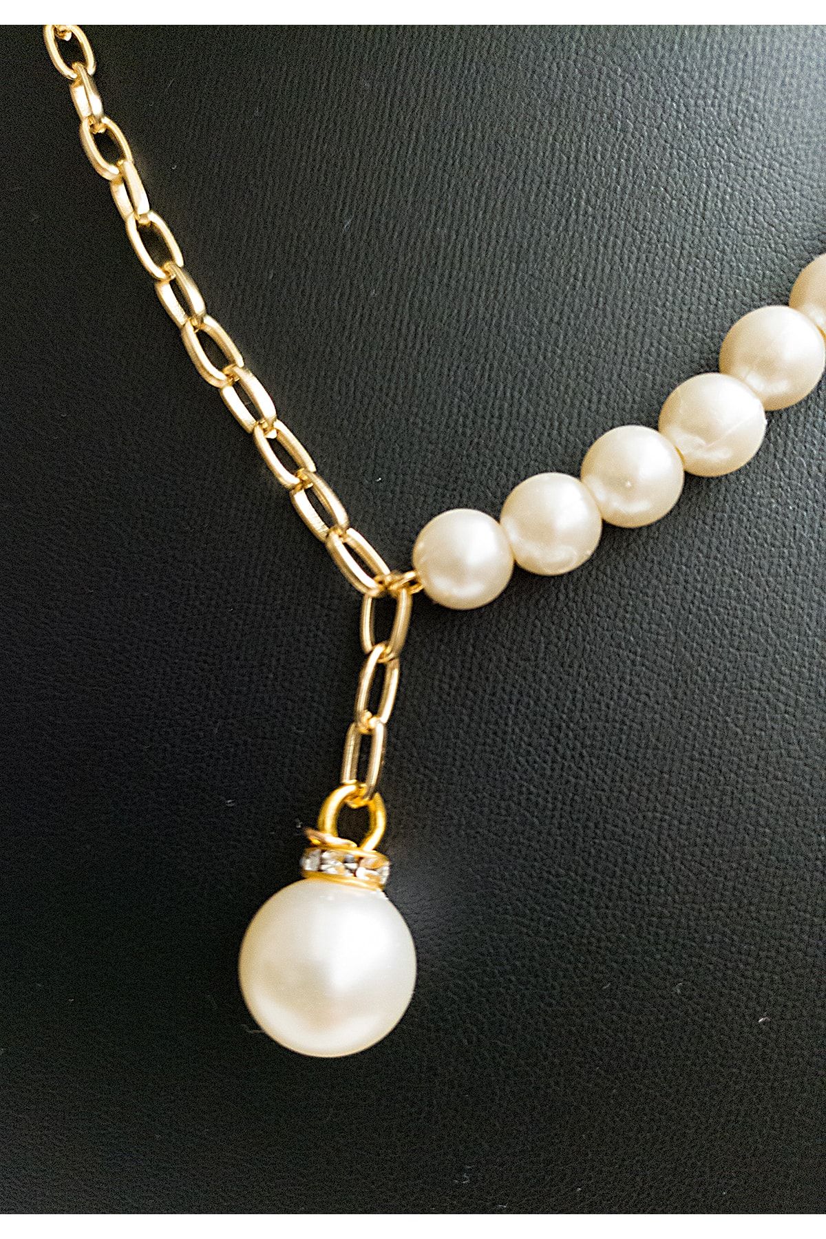 Double Strand Pearl Necklace, Bracelet & Earring Set