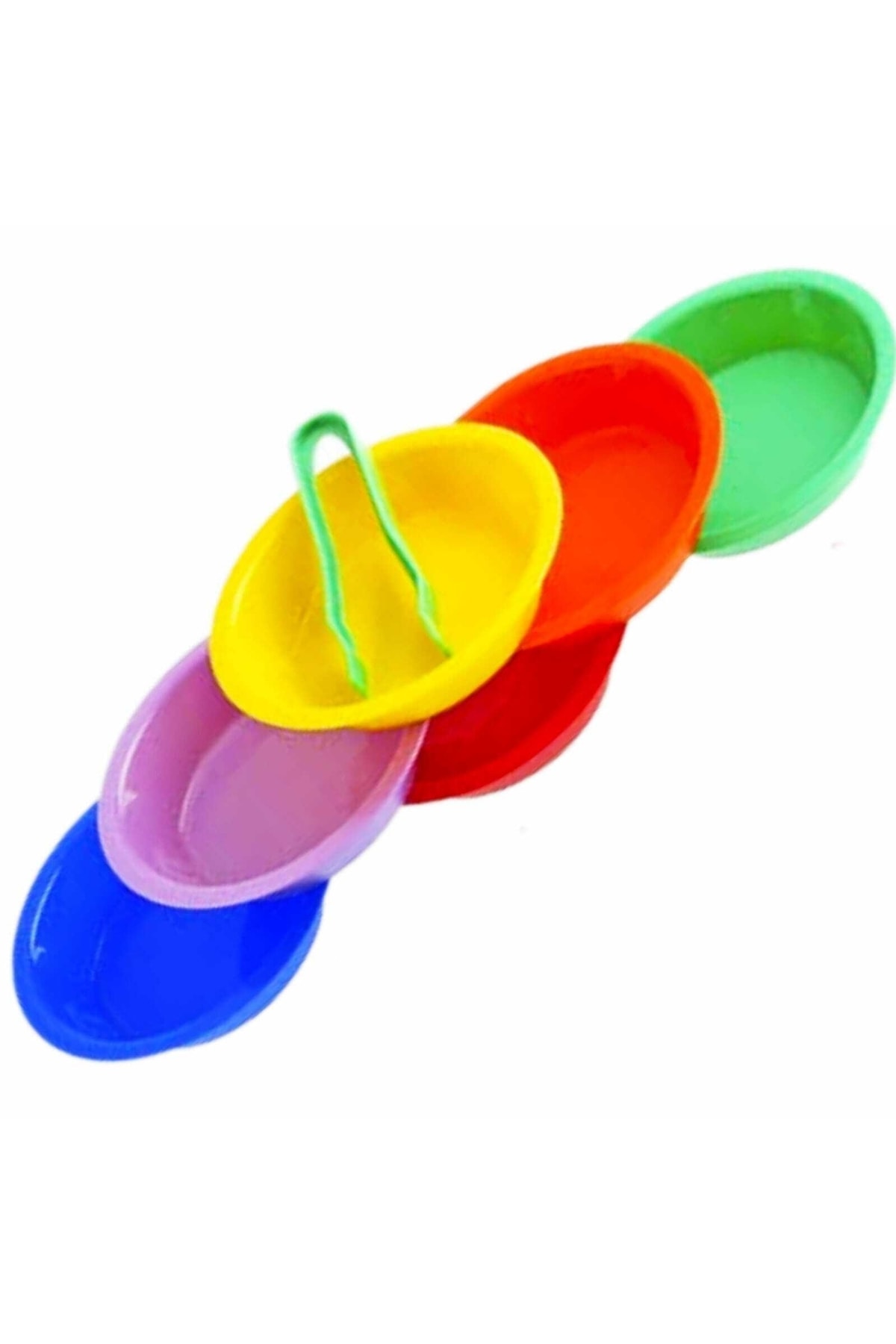 Zep Toys 6'lı Aktarma Kase Seti, Aktarma Kasesi, Oyuncak Tabak