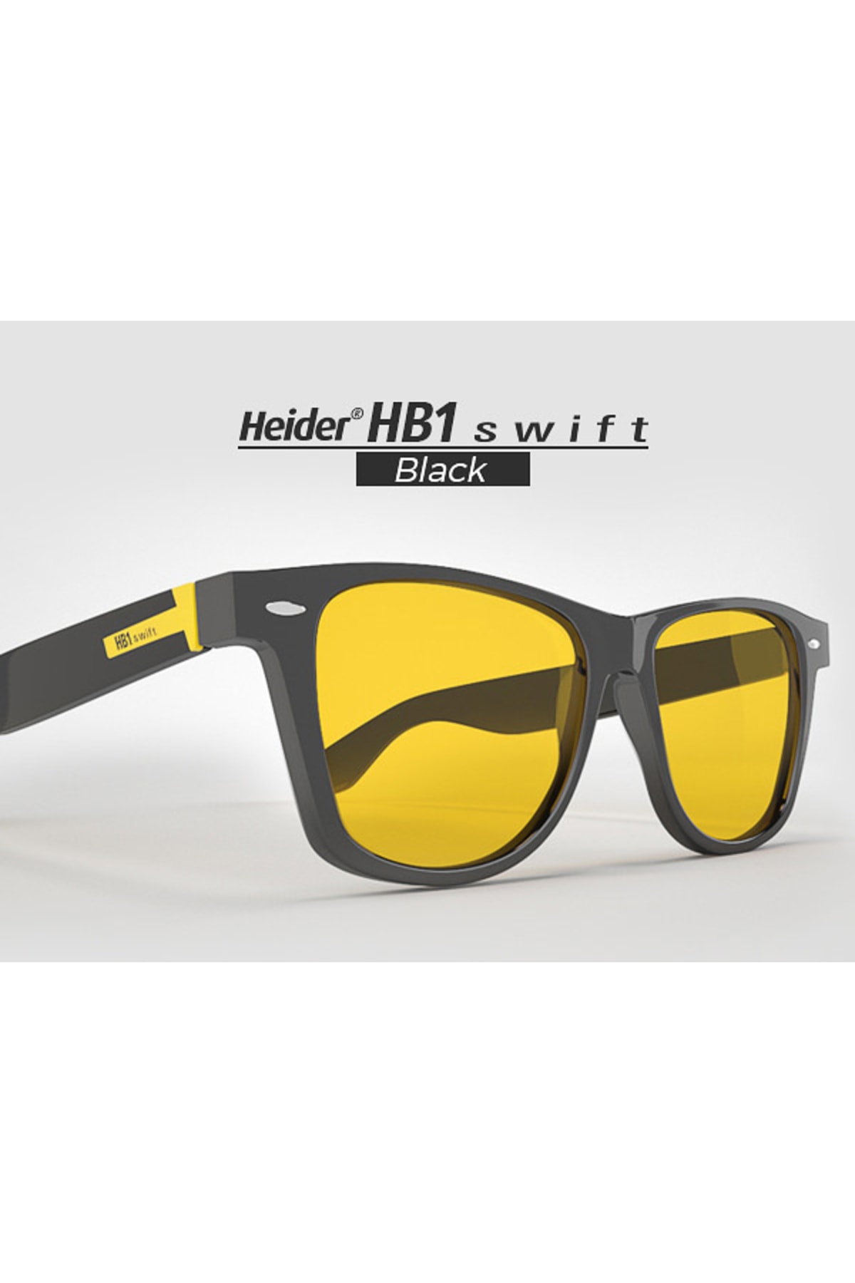 Heider Hb1 Swift Anti-glare Gece/gündüz Sürüş Gözlüğü - 6 Filtreli