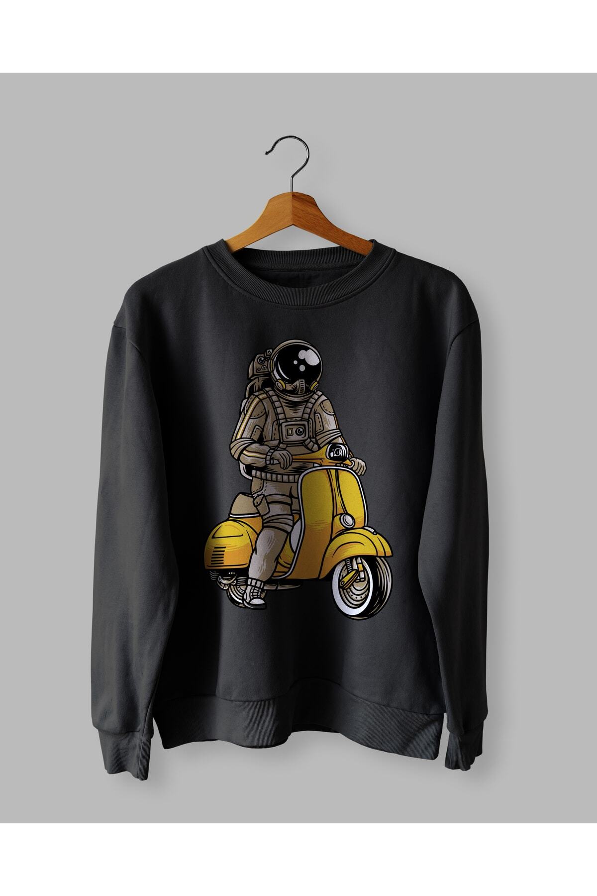 ALPADA-Printed Oversize Sweatshirt 1