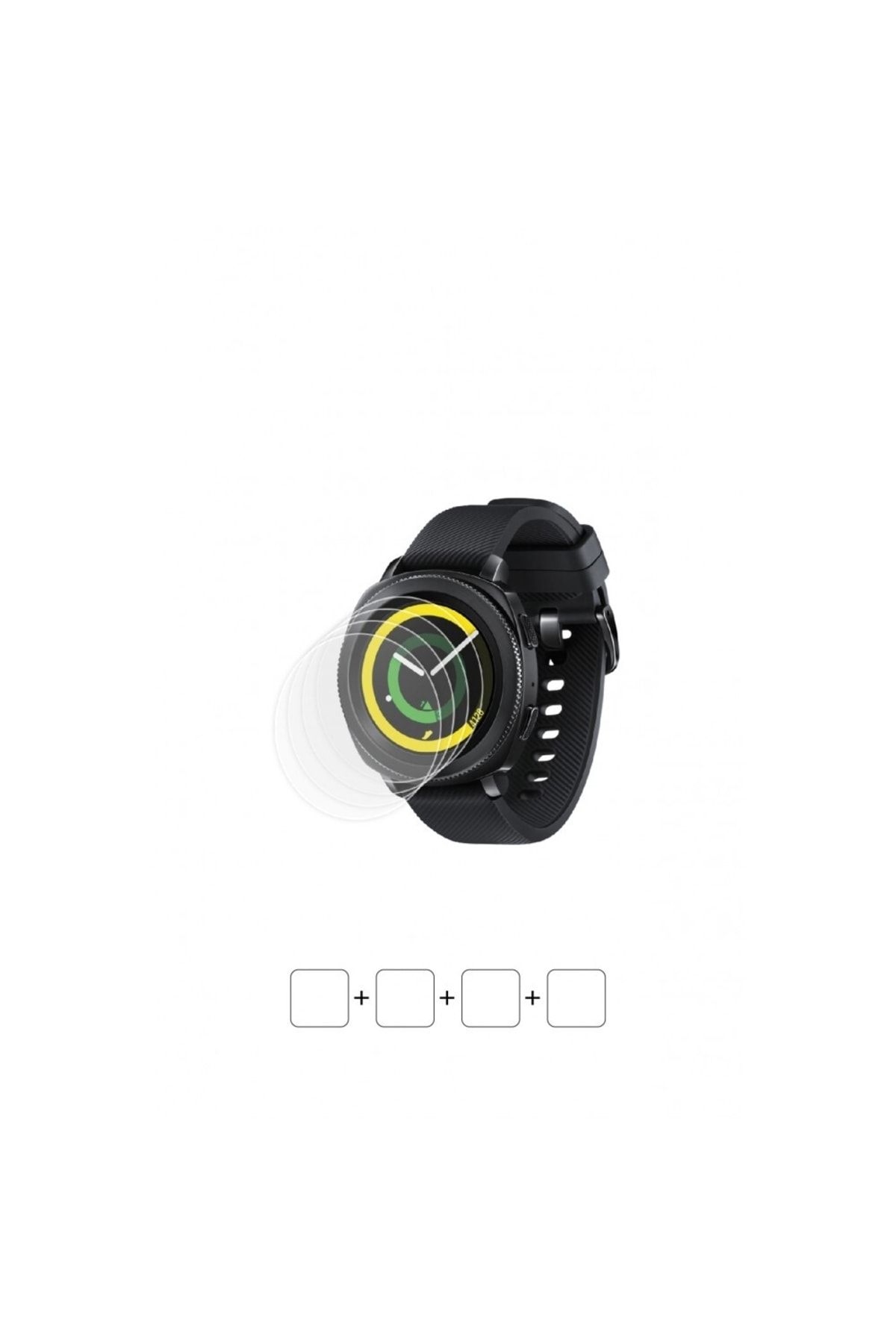 Wrapsol Samsung Gear Sport Smart Watch Screen Protector