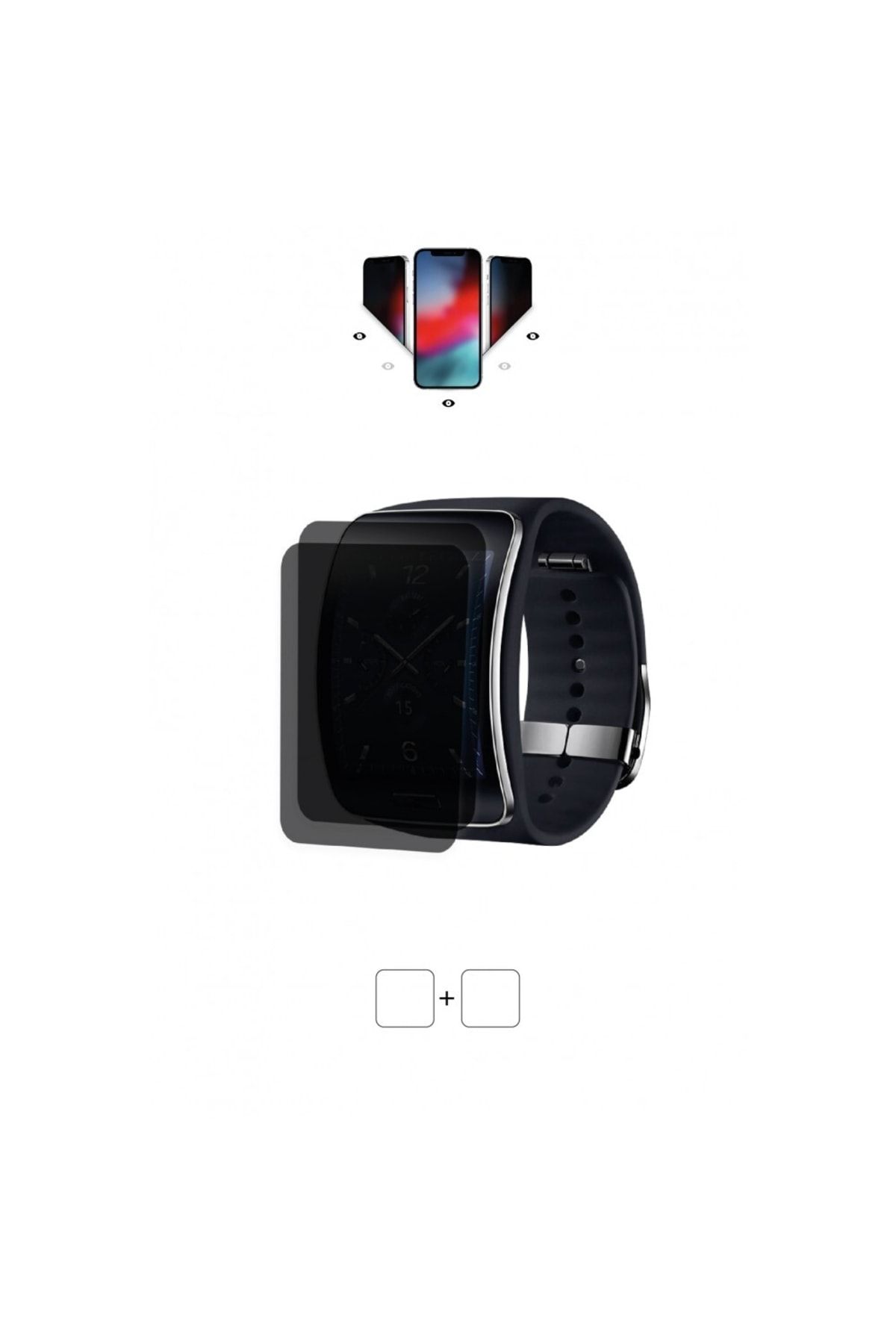 Samsung gear s screen protector deals