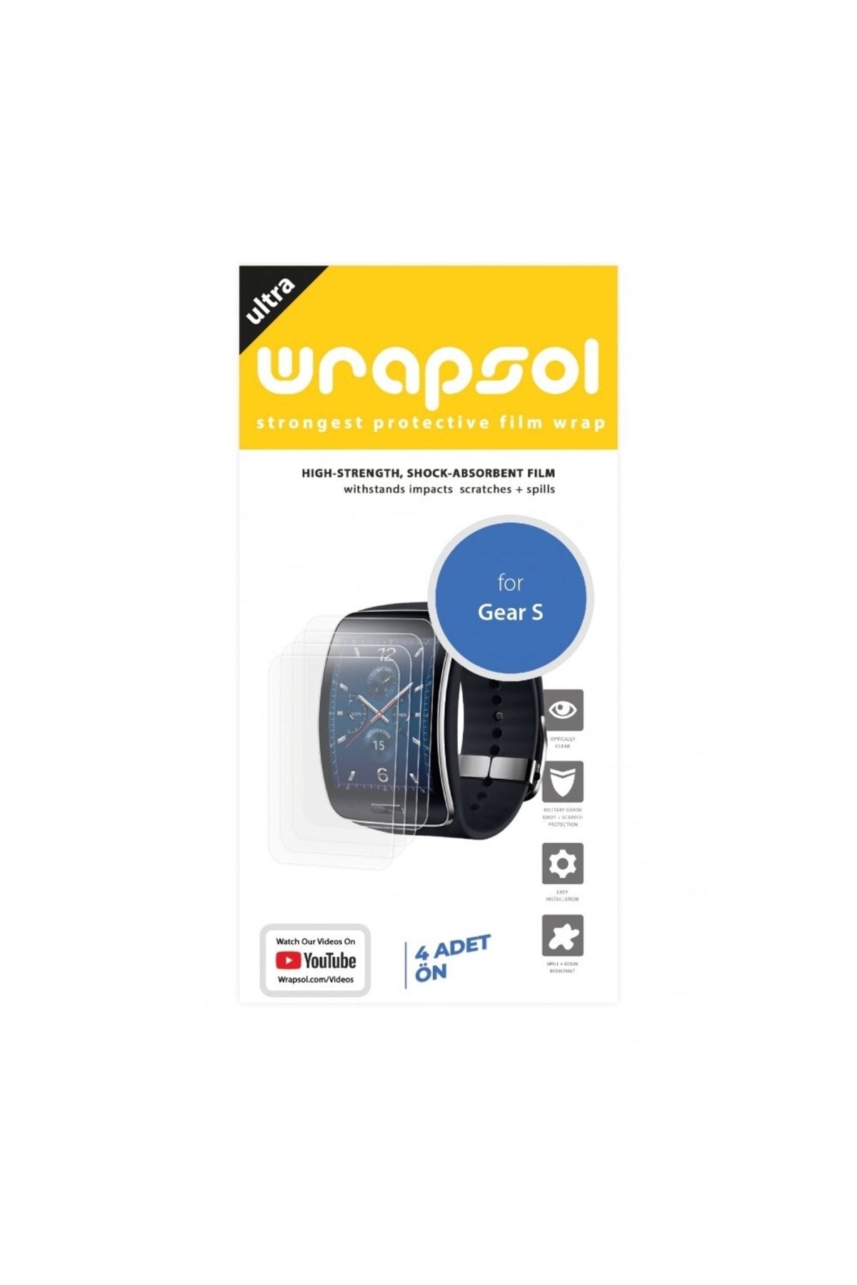 Samsung gear s screen protector sale