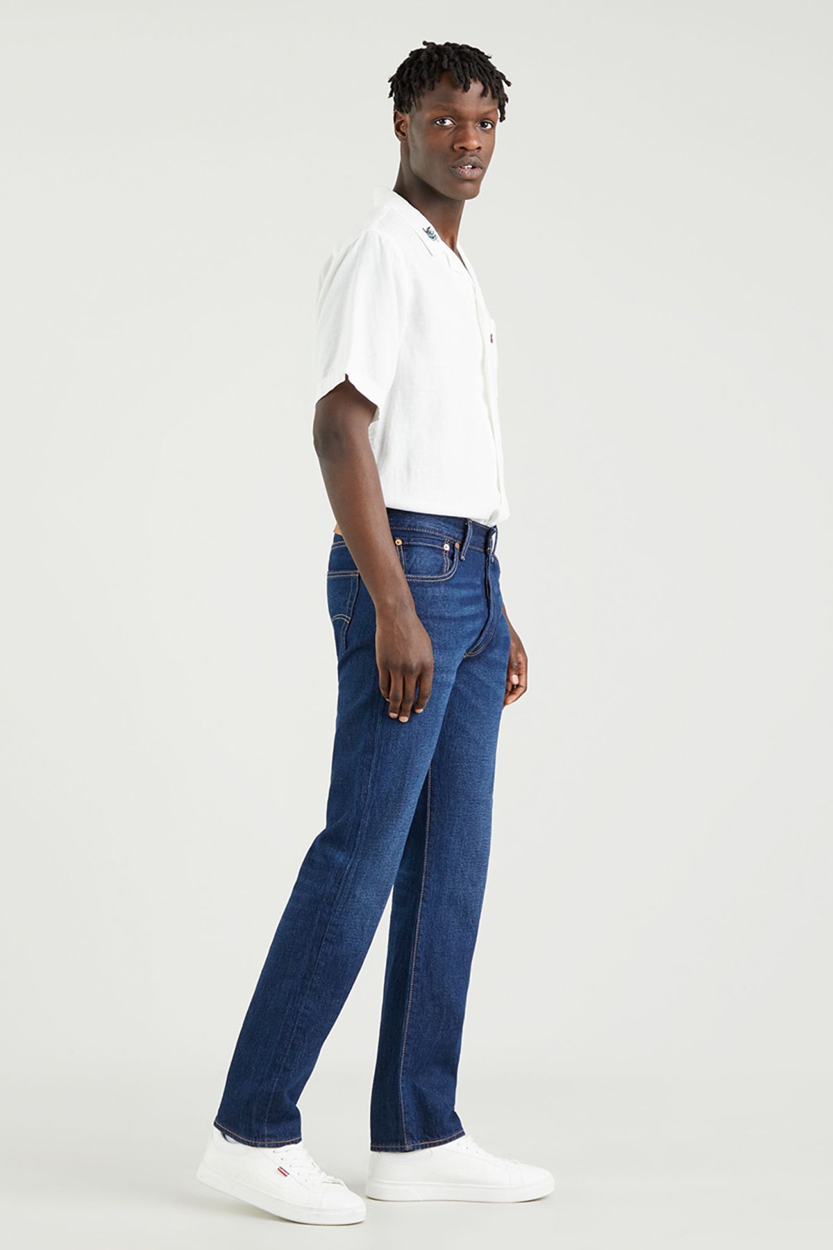 Levi's Pamuklu Regular Fit Düz Paça 501 Jeans Erkek Kot Pantolon 00501