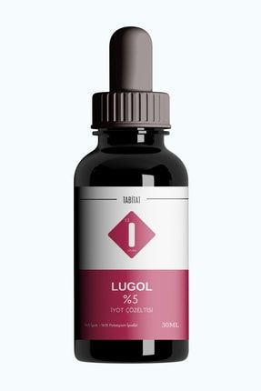 Lugol %5 Iyot Solüsyonu Lugol's Iodine %5'lik | 30 Ml | İS30