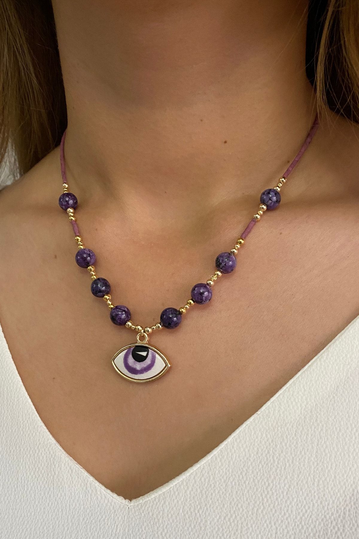 Purple pendant outlet