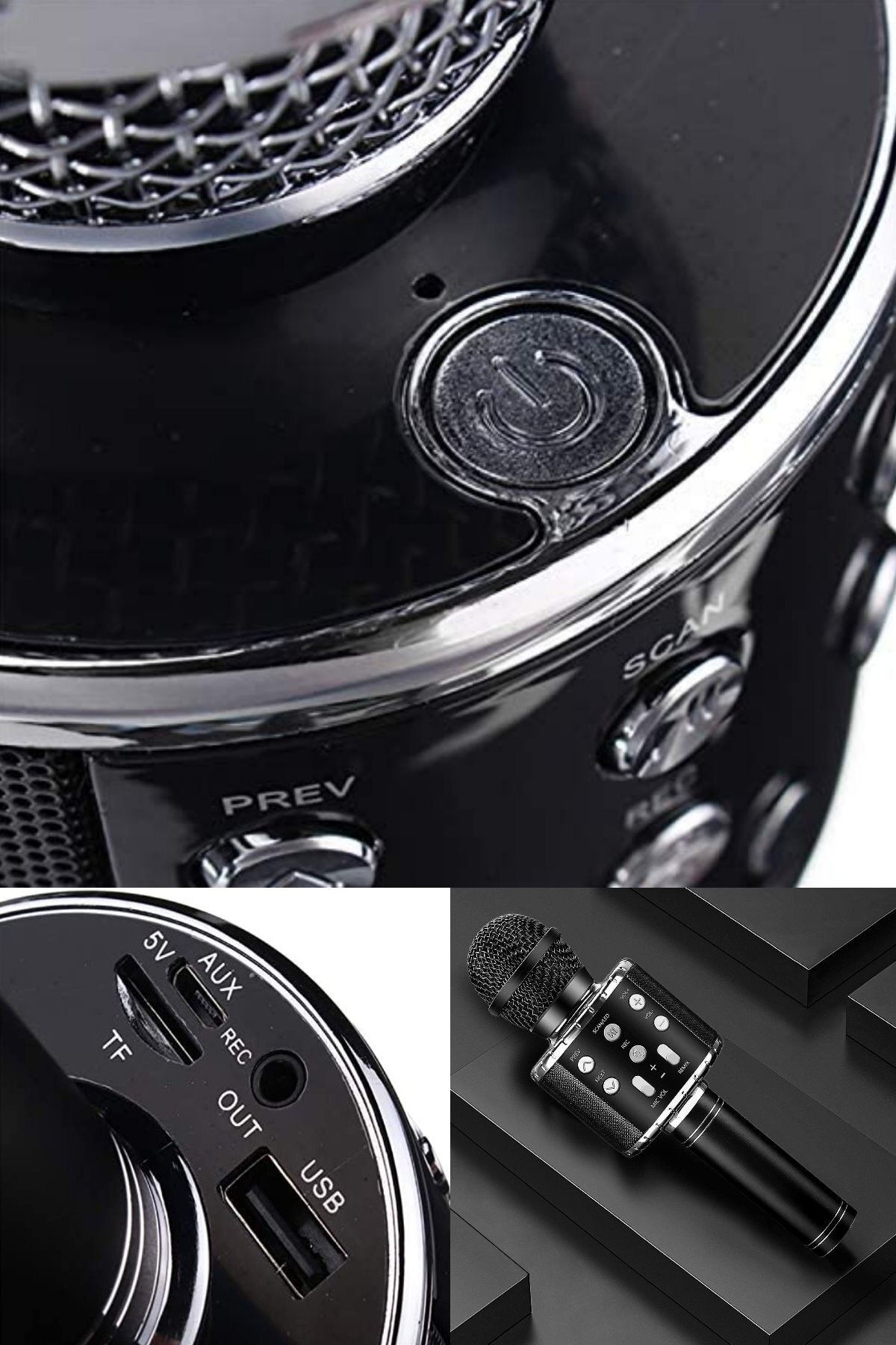 Midday-Karaoke Microphone Speaker with Bluetooth Connection Offering High Quality Sound Experience 7