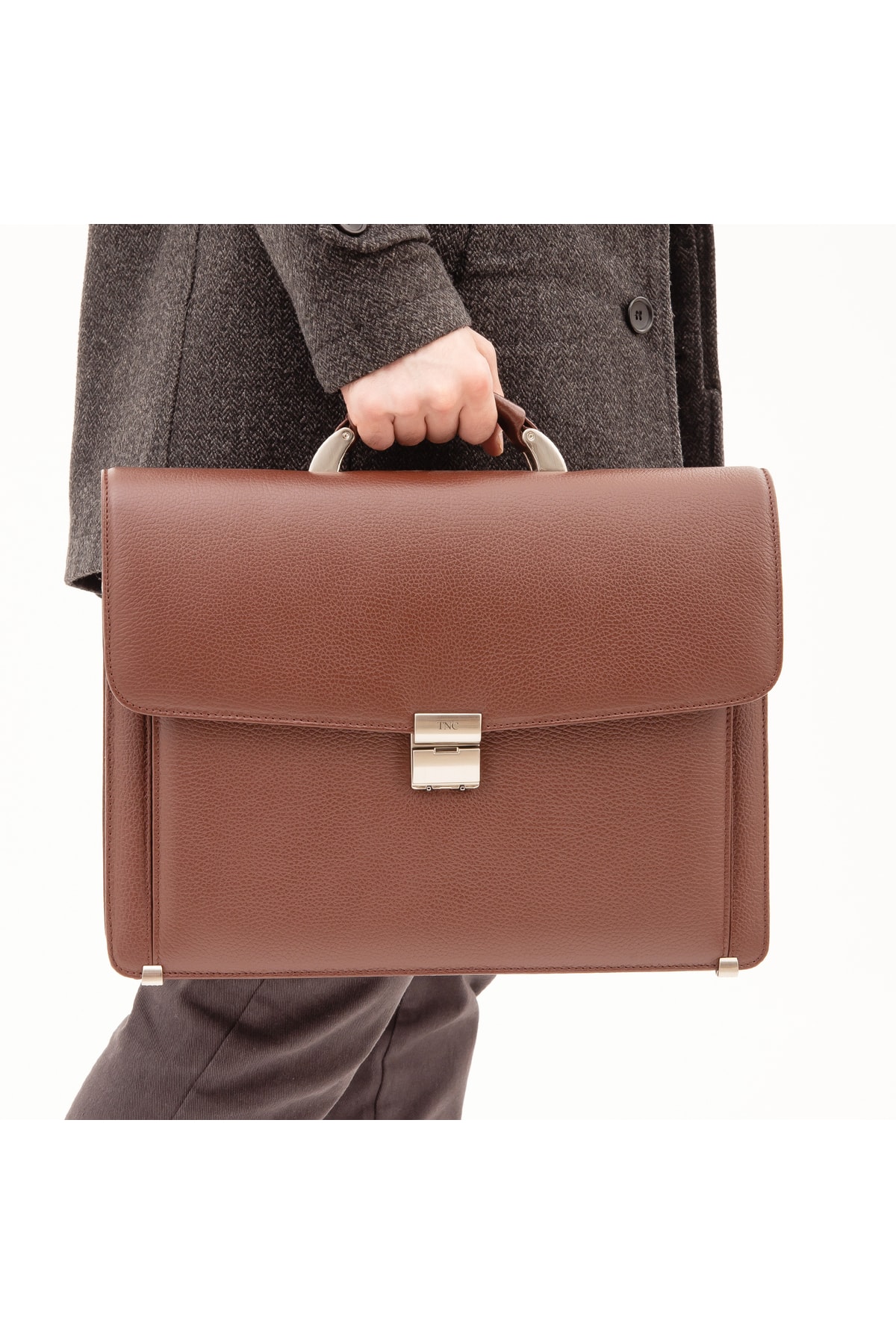 تامر تانجا کیف دستی چرمی مردانه 898 کیف مردانه 206 Y22