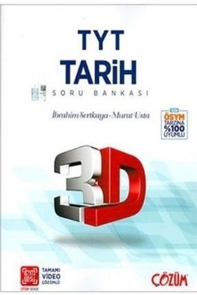 Yayınları Tyt Tarih Tamamı Video Çözümlü Soru Bankası Kk-9786051943107 3D-KK-9786051943107