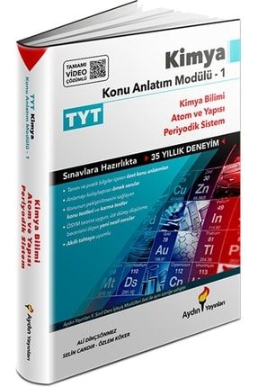 *güncel Baskı* Tyt Kimya Konu Anlatım Modülü 1 (kimya Bilimi-atom Ve Yapısı-periyodik Sistem) 9786057945594-güncel1