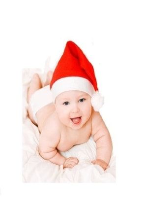 Bebek Noel Baba Şapkası Polar TYC00282521499