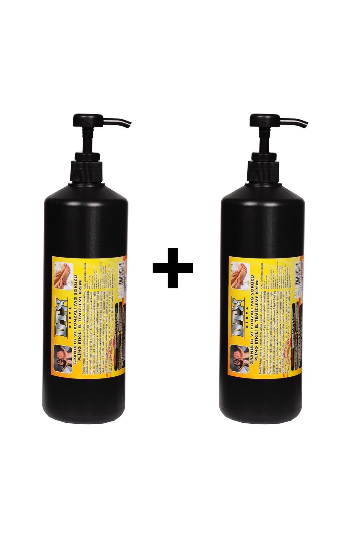 Dtx Kimya 2 Adet Sanayi Tipi Granürlü El Temizleme Kremi ( Sabunu ) 1 Kg